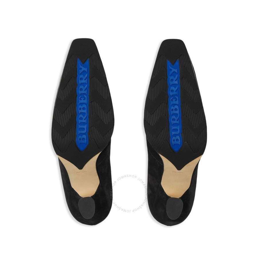 Burberry Storm Suede Ankle Boots - 4
