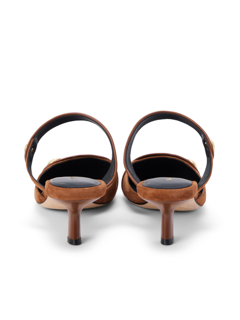 Gilliane Suede Mule 4