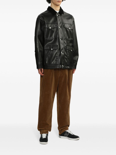 Comme des Garçons Homme corduroy-collar jacket outlook