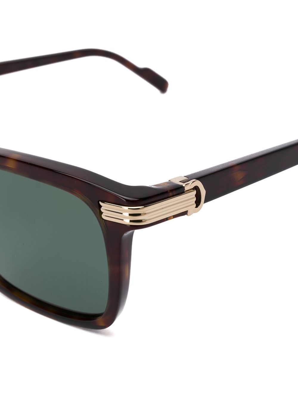 C de Cartier rectangular-frame sunglasses - 3