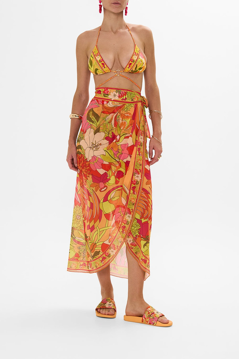 CAMILLA LONG DRAPED SARONG outlook