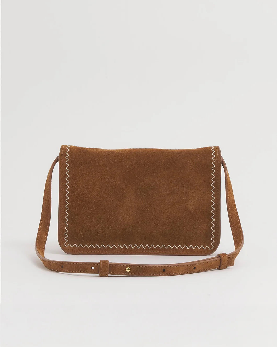 SUEDE SHOULDER BAG WITH MARNI MENDING - 5