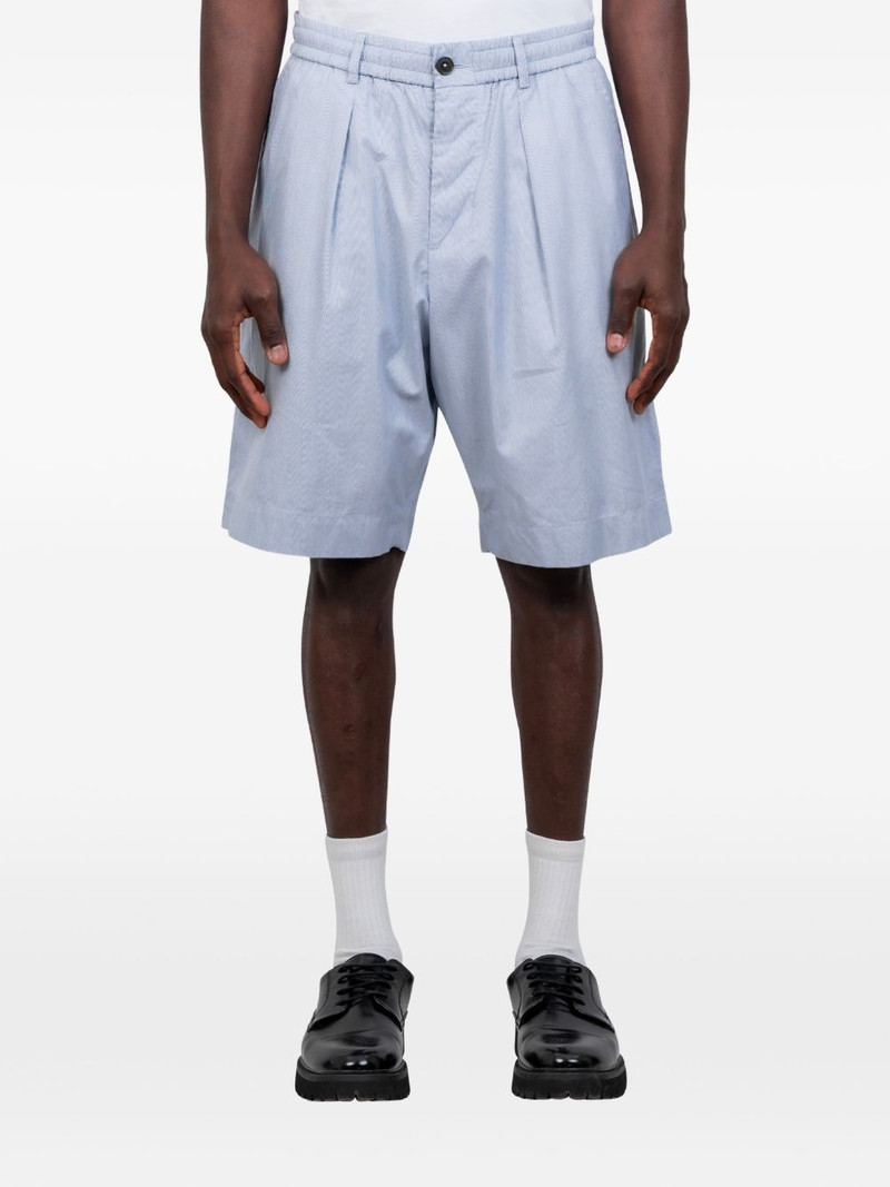 pleated shorts 1