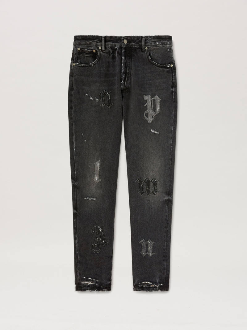 Logo Patches Regular 5 Pockets 1