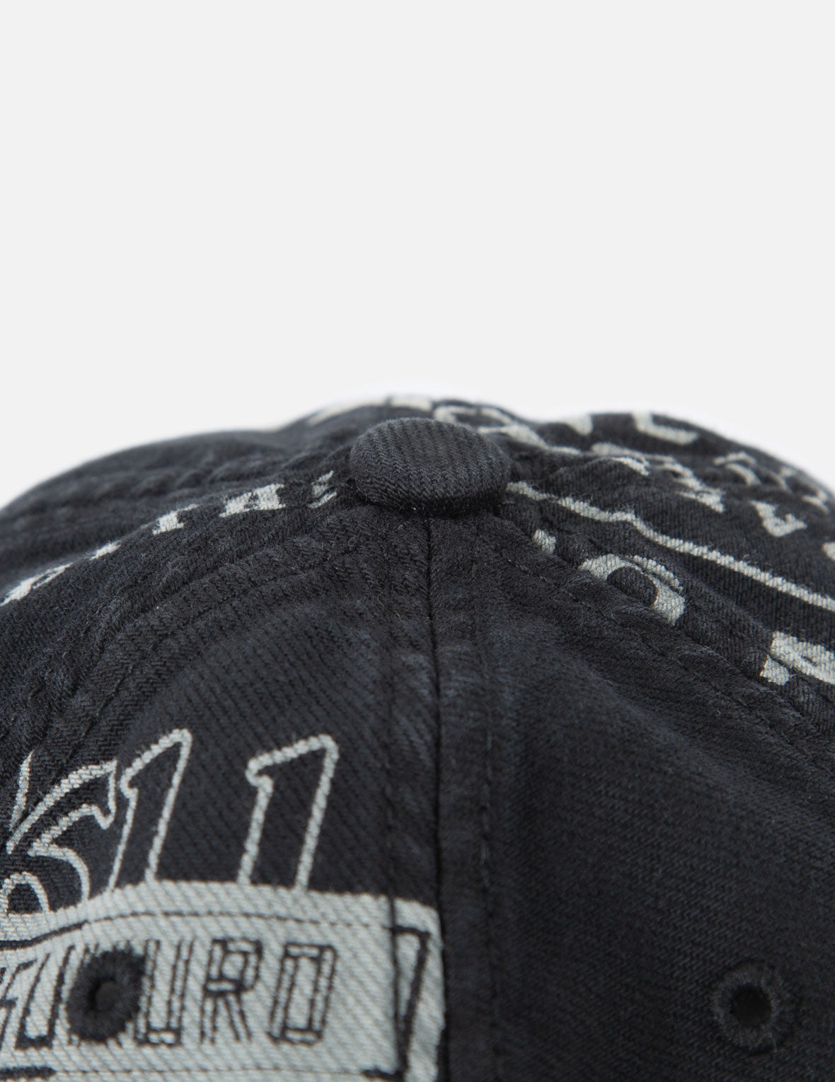 Logo and Slogan Print Dad Cap - 10