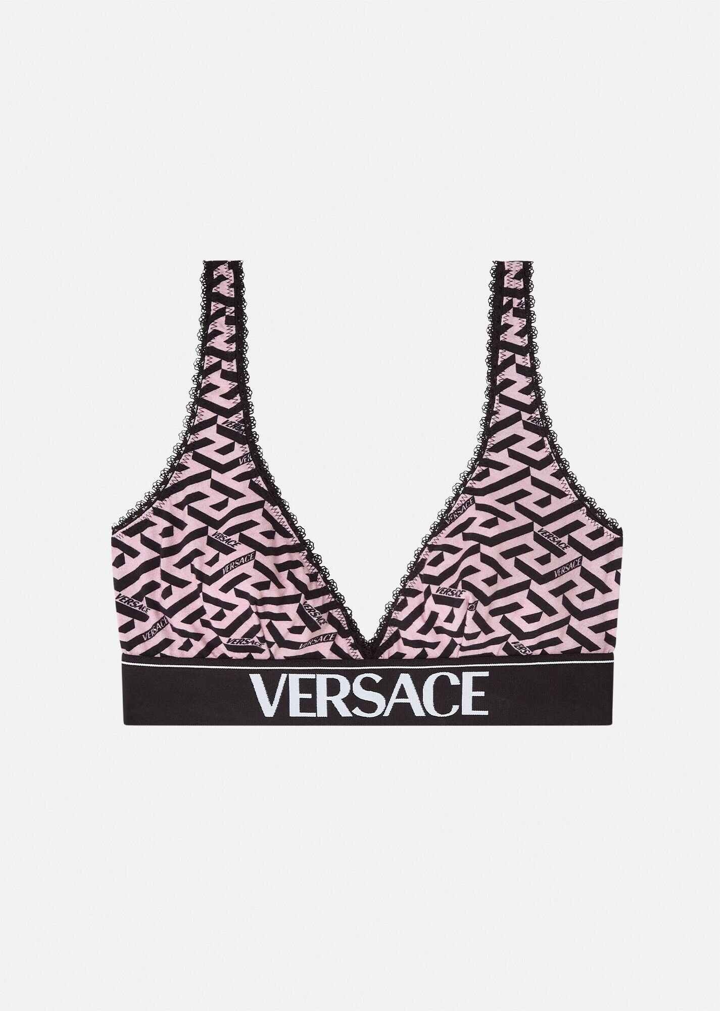 La Greca Print Bra - 1