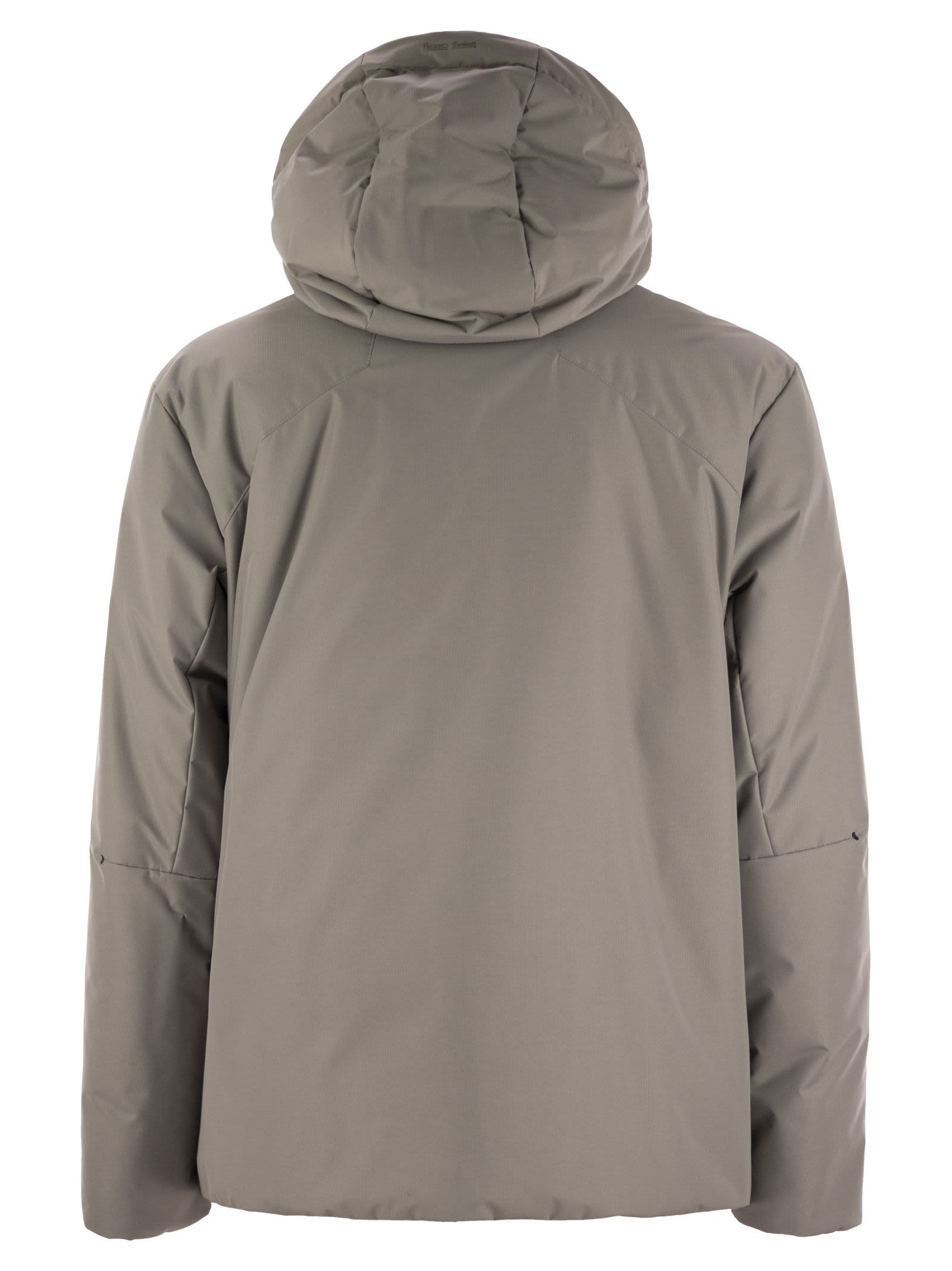 Herno Men Laminar 2 Layers Down Jacket With Hood - 2