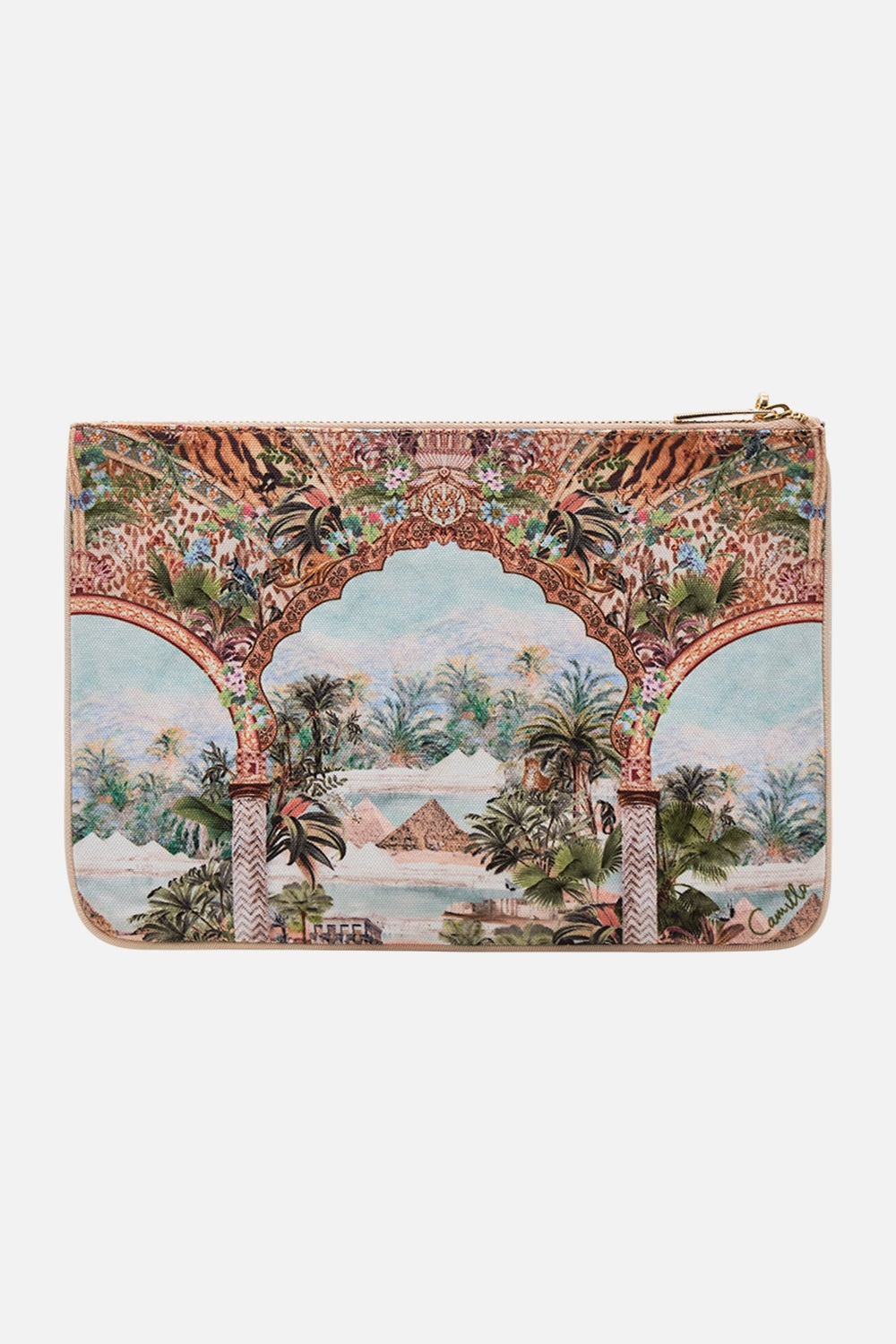 SMALL CANVAS CLUTCH - 3