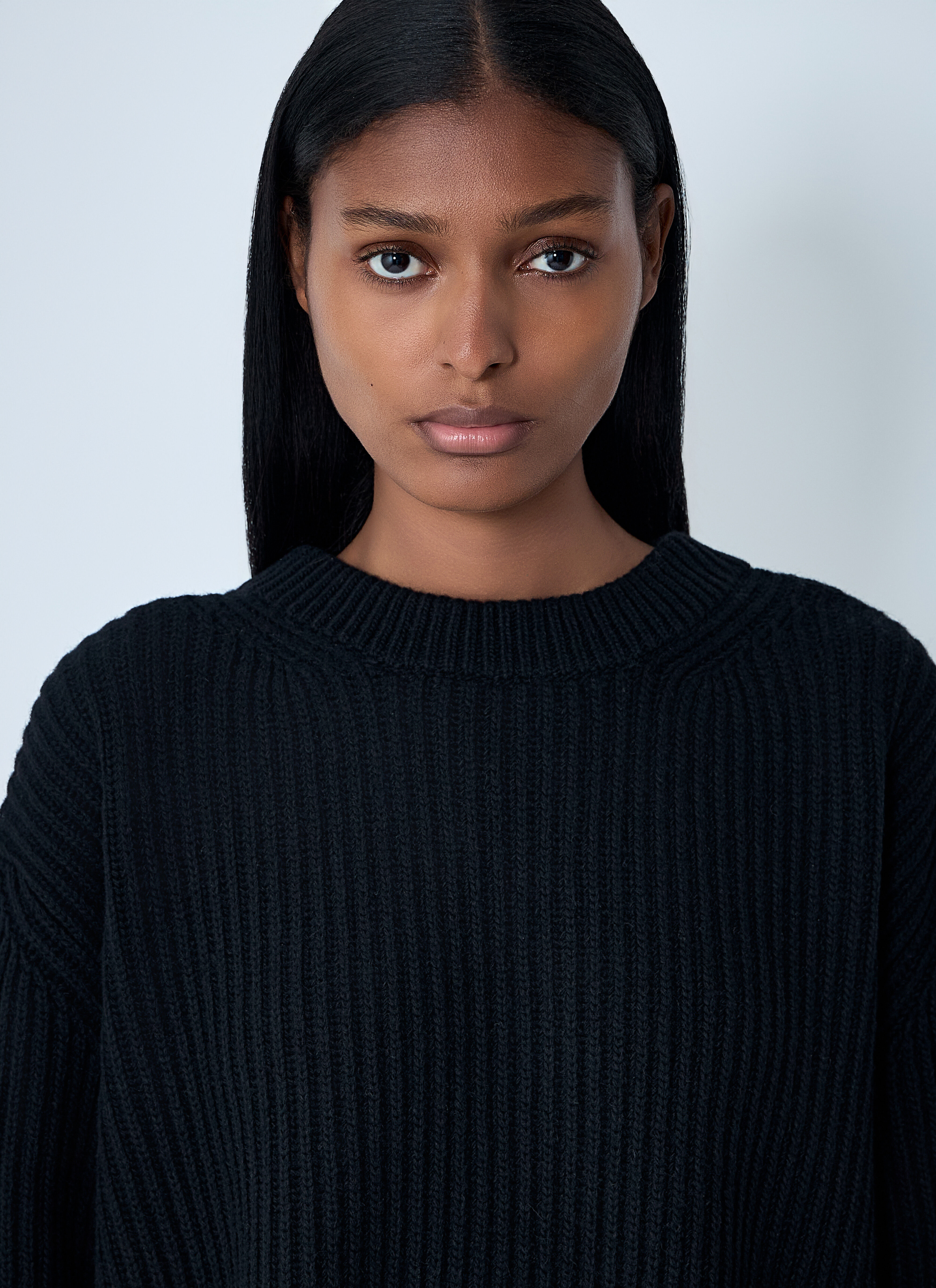 Contrast Panel Sweater - 5