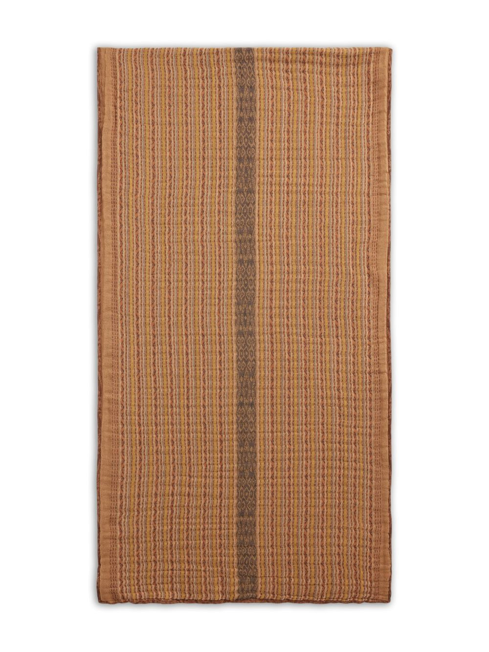 geometric-motif scarf - 3