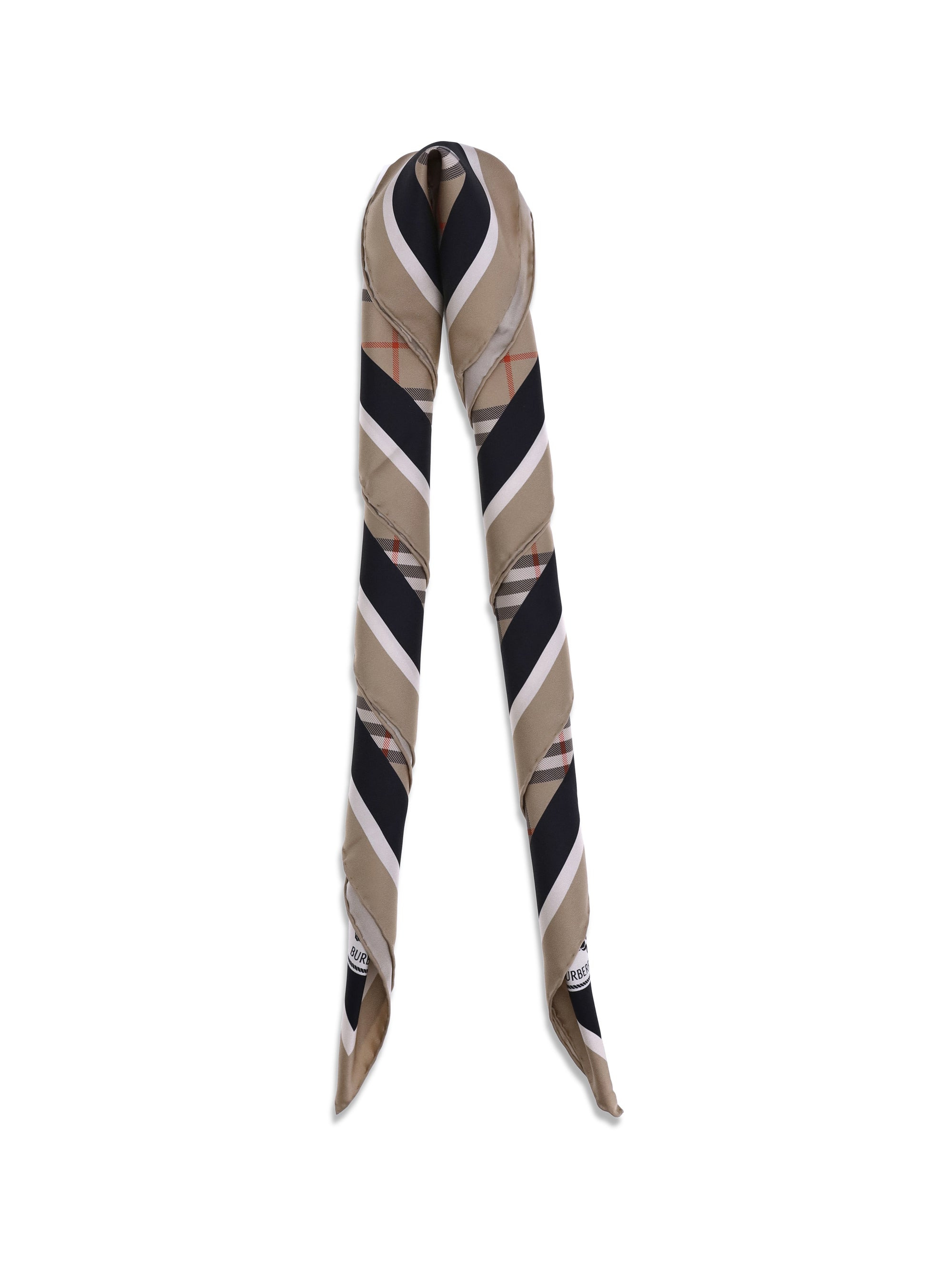 Burberry Women Silk Check Scarf - 2
