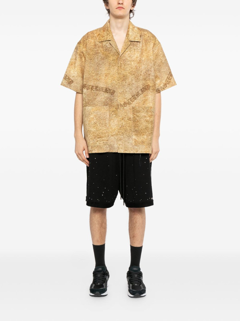 MASTERMIND WORLD lion-print shirt outlook