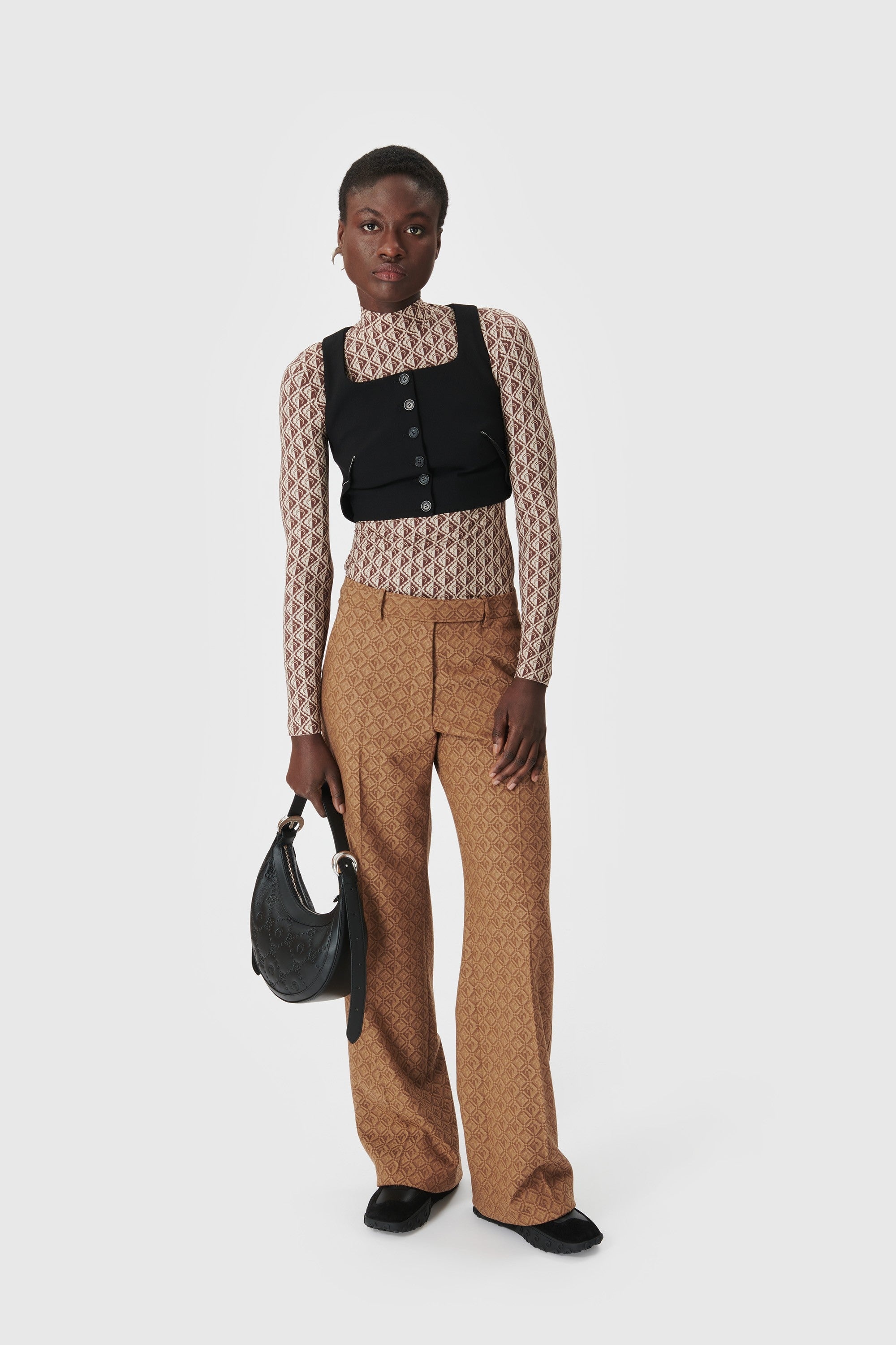 Regenerated Moon Diamant Tailoring Pants - 5