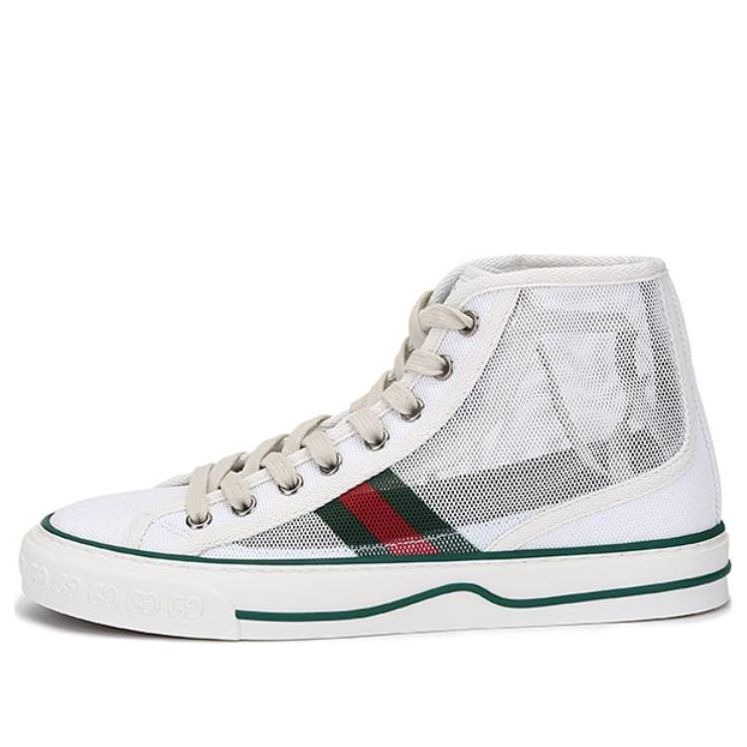 (WMNS) Gucci Tennis 1977 High Top Sneakers 'Mesh White' 663579-2WB10-9070 - 1