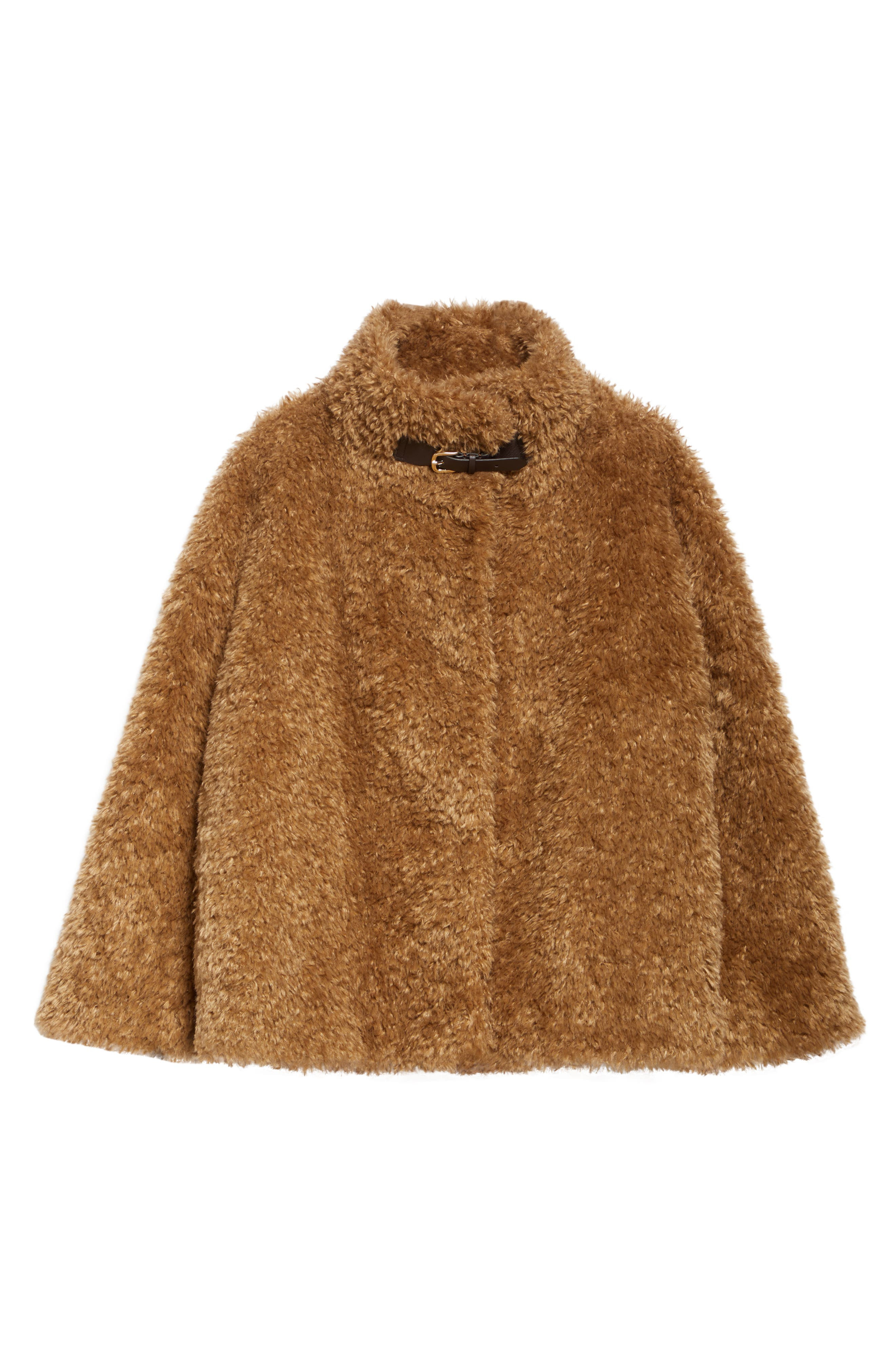 Herno Curly Faux Fur Jacket in Sabbia at Nordstrom - 7