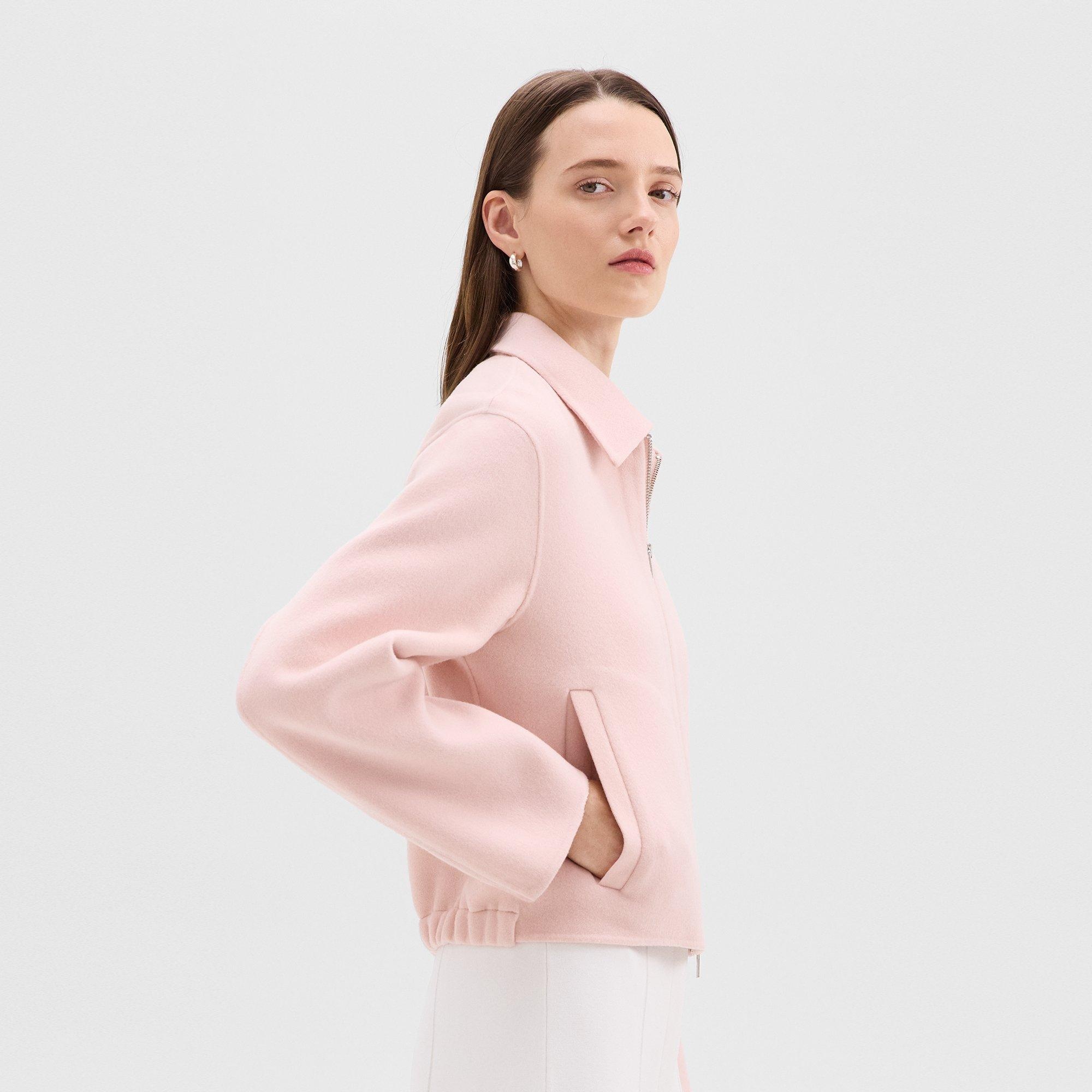 Blouson Jacket in Double-Face Wool-Cashmere - 3
