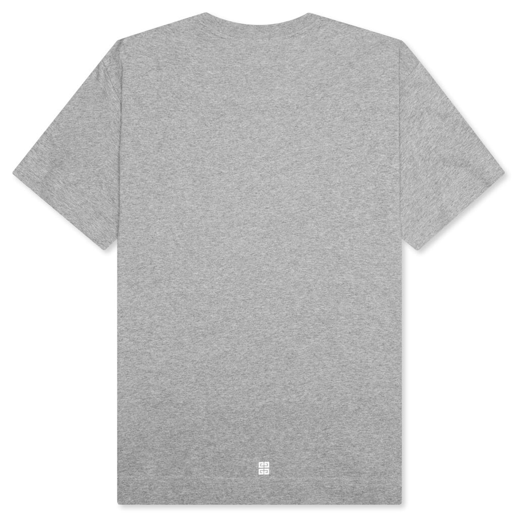 T-SHIRT - LIGHT GREY MELANGE - 2