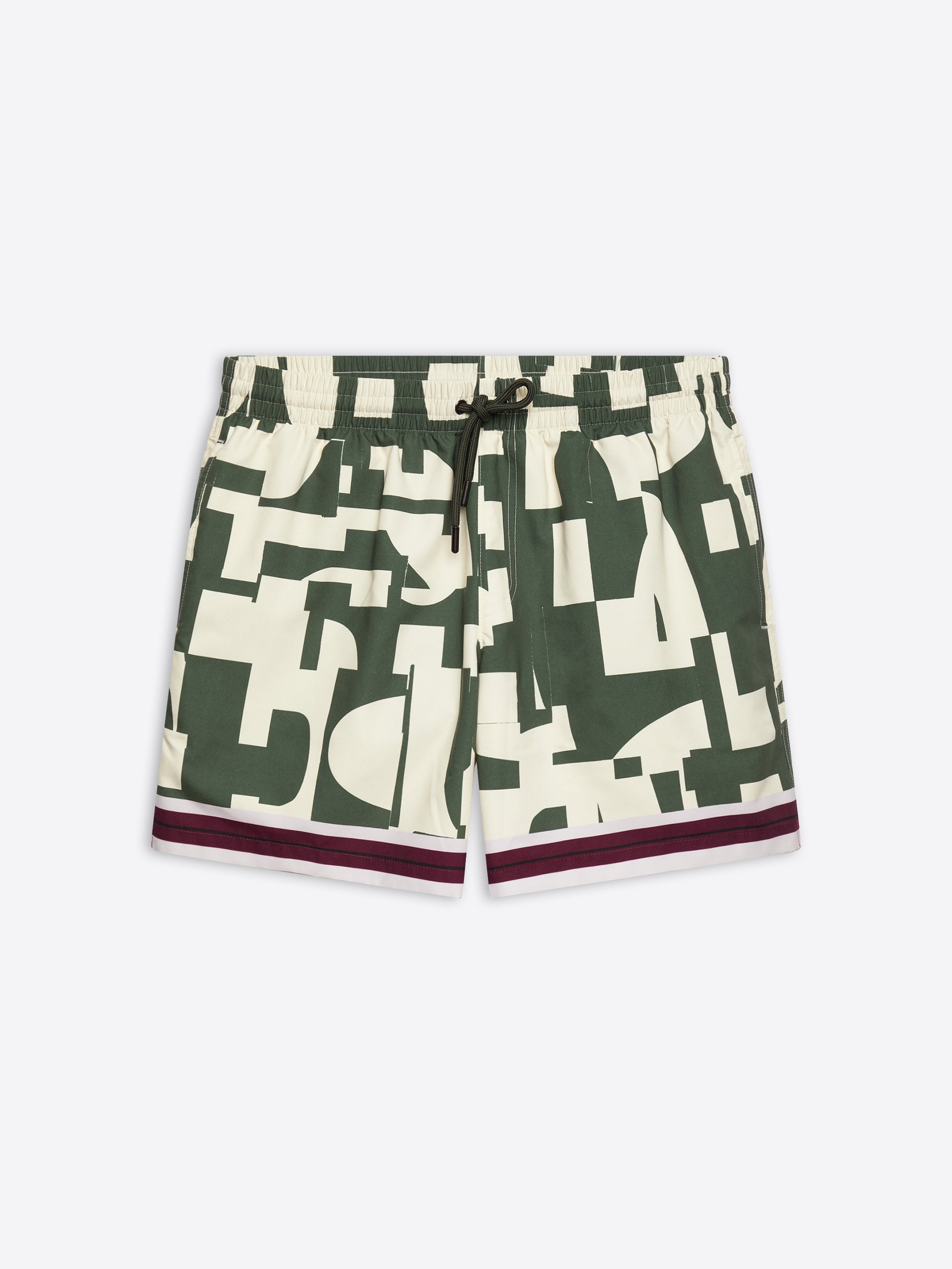PRINTED SWIM SHORTS - 1