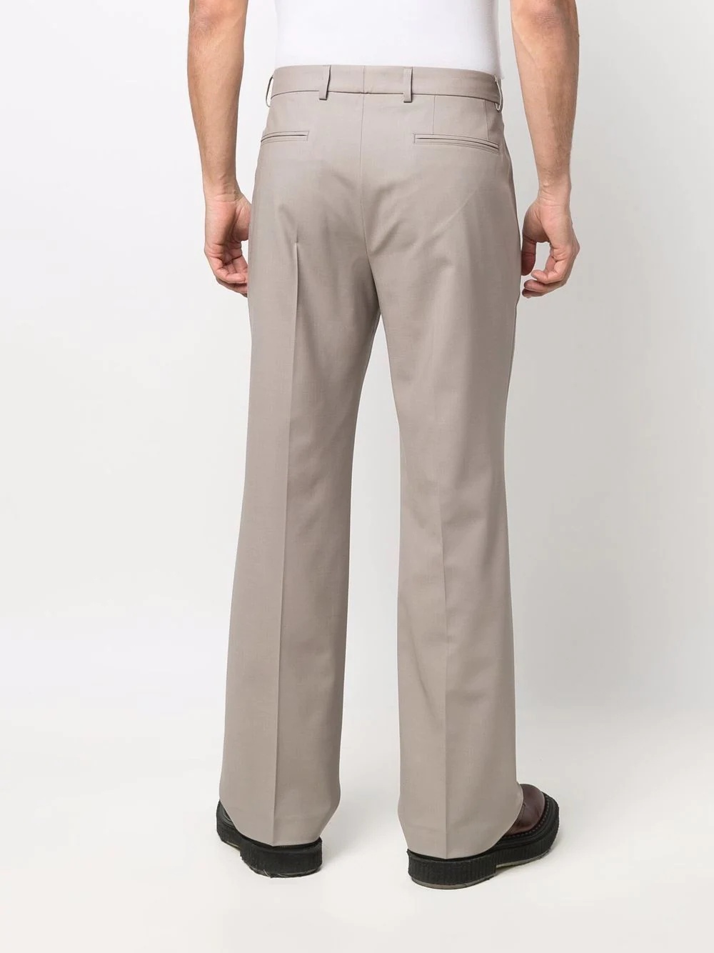 straight-leg trousers - 4