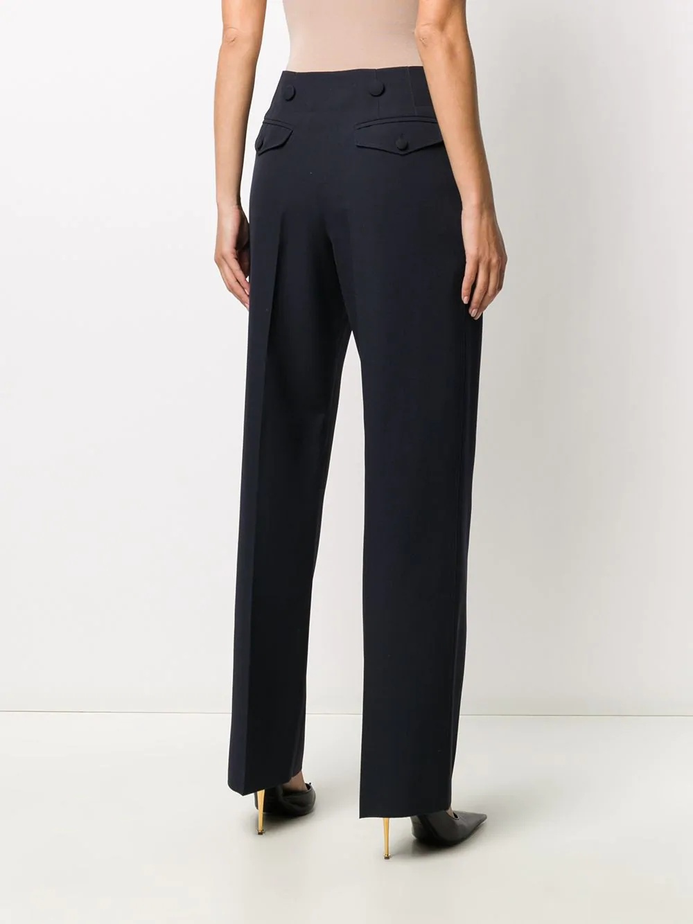 tailored wool trousers - 4