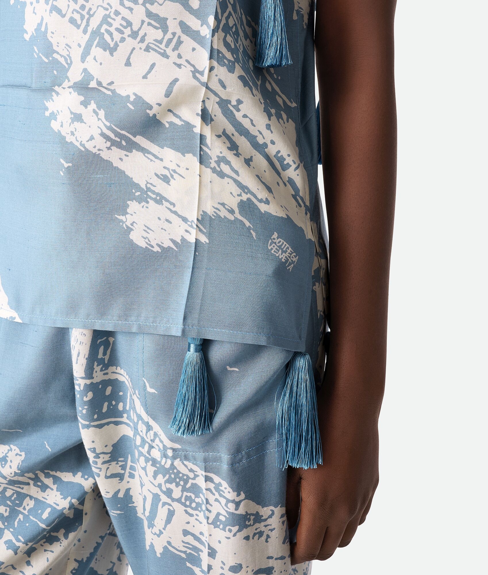Italian Postcard Silk Top - 4