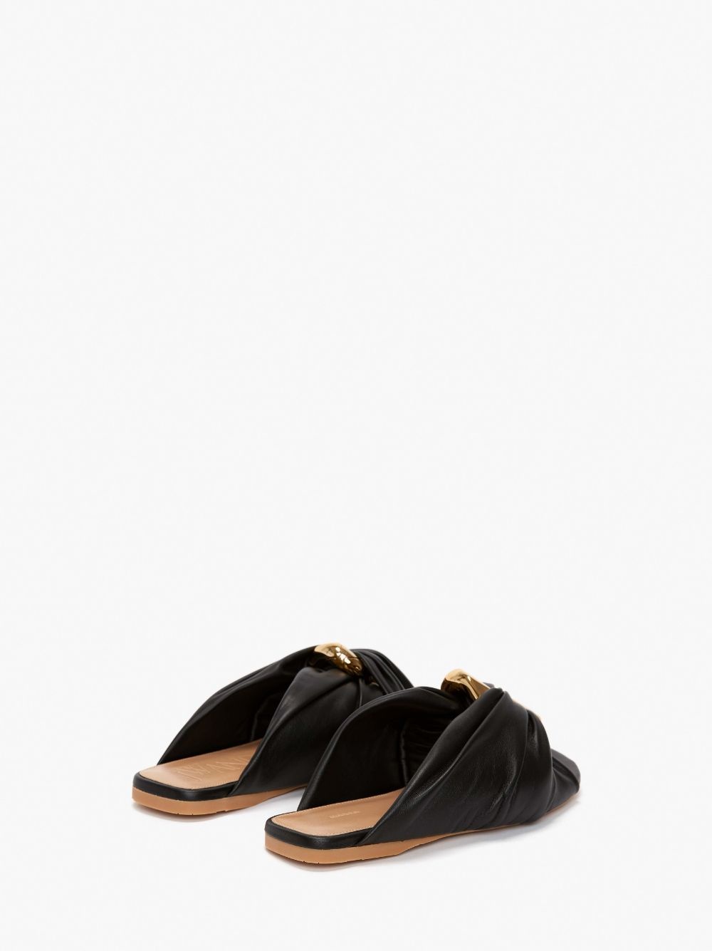 CORNER LEATHER FLATS - 3