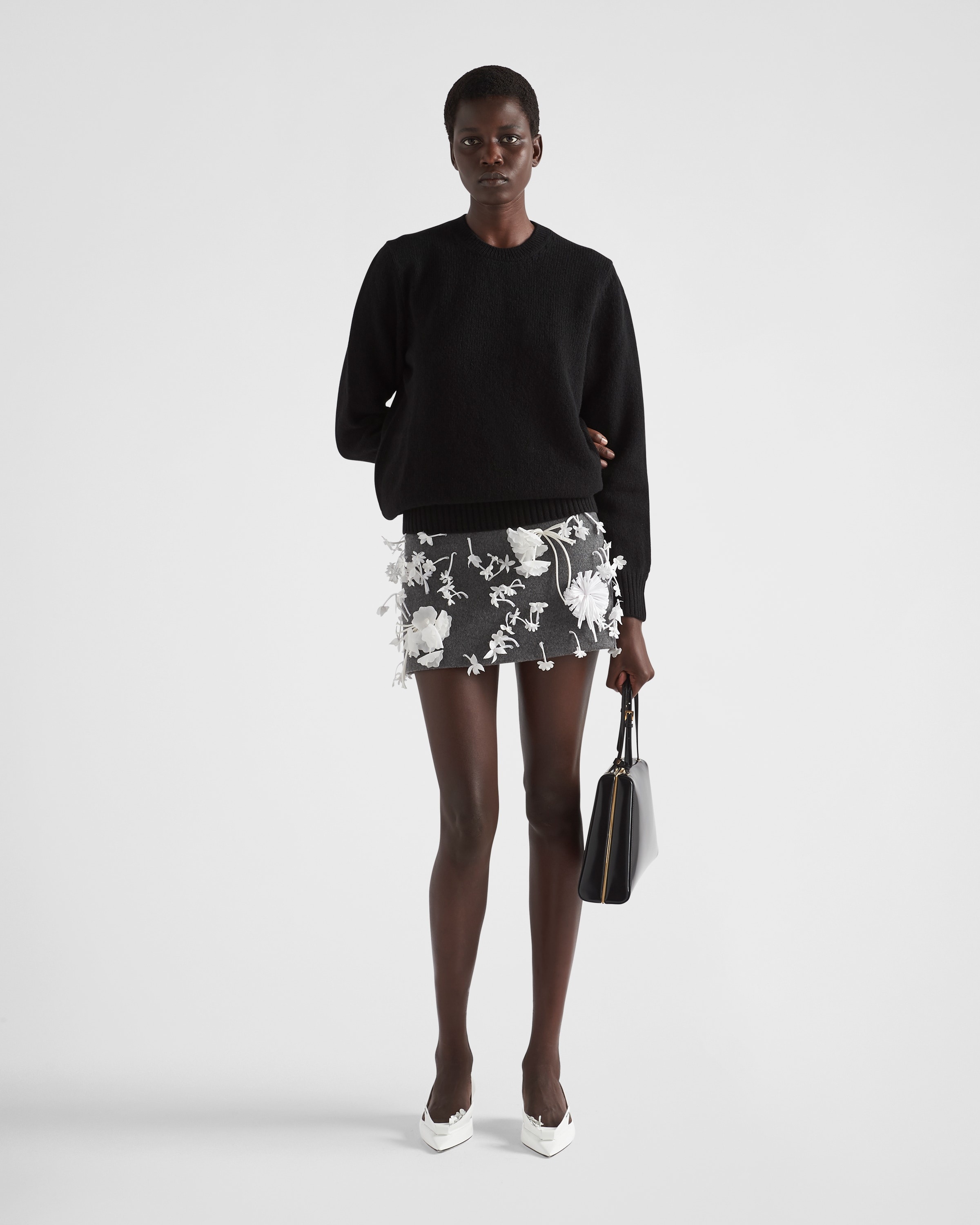 Wool and cashmere crew-neck sweater - 2