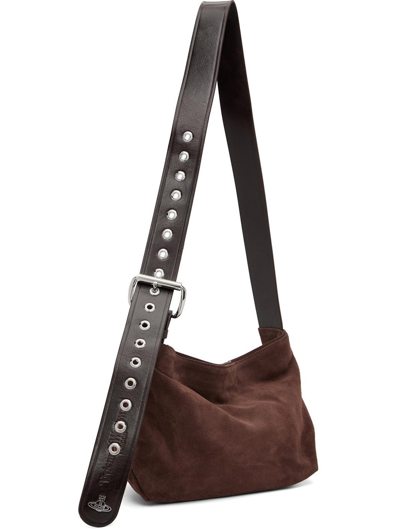 Vivienne Westwood Brown Maxime Small Crossbody Bag outlook