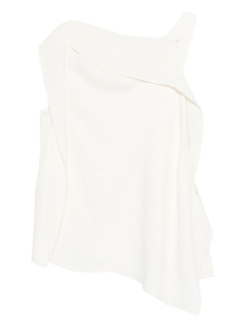 christian wijnants asymmetrical top outlook