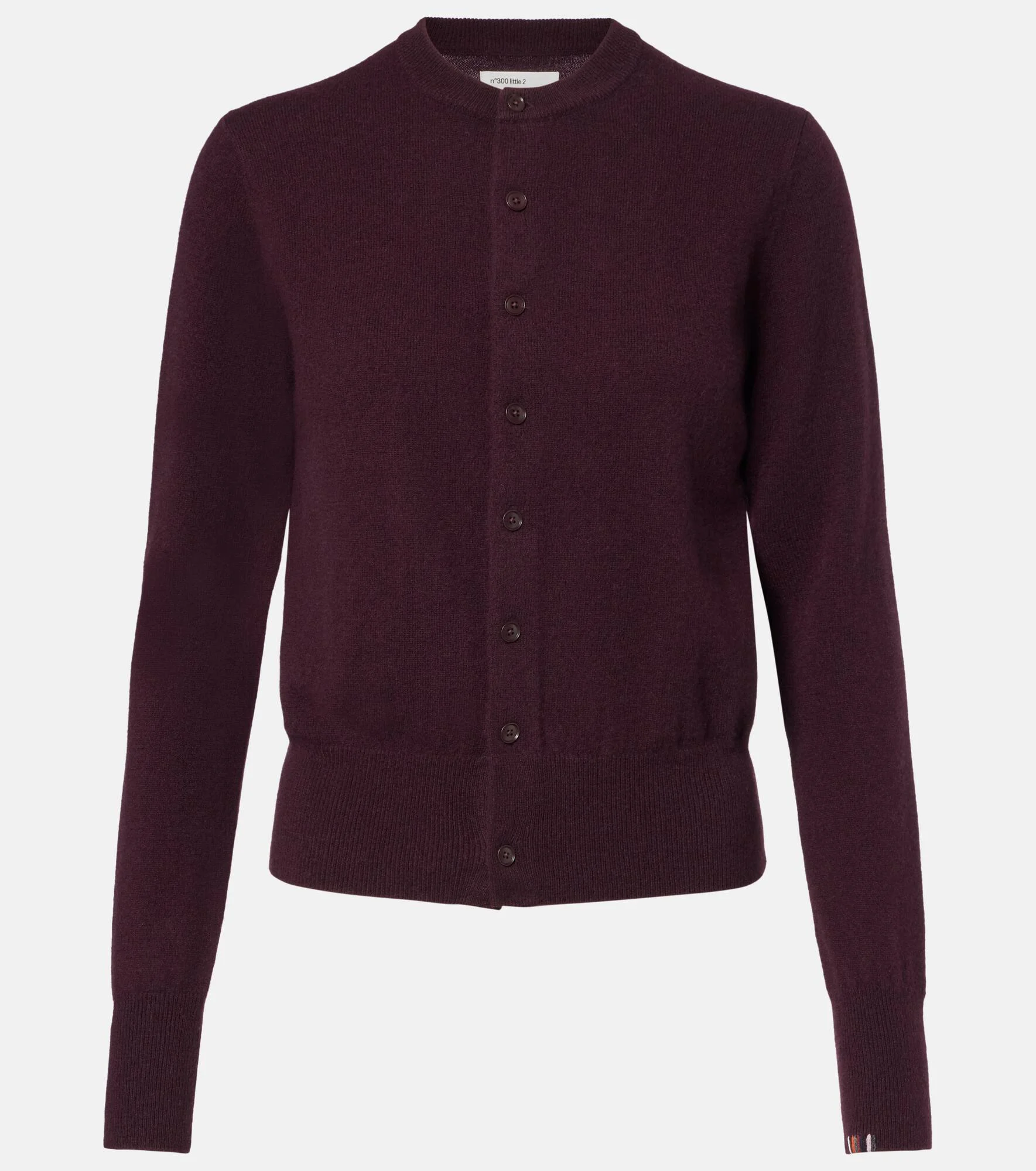 Blouson cashmere cardigan - 1