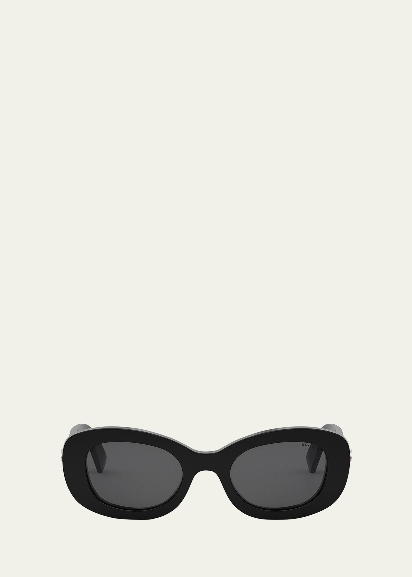 B.ZERO1 Oval Acetate and Nylon Sunglasses - 1