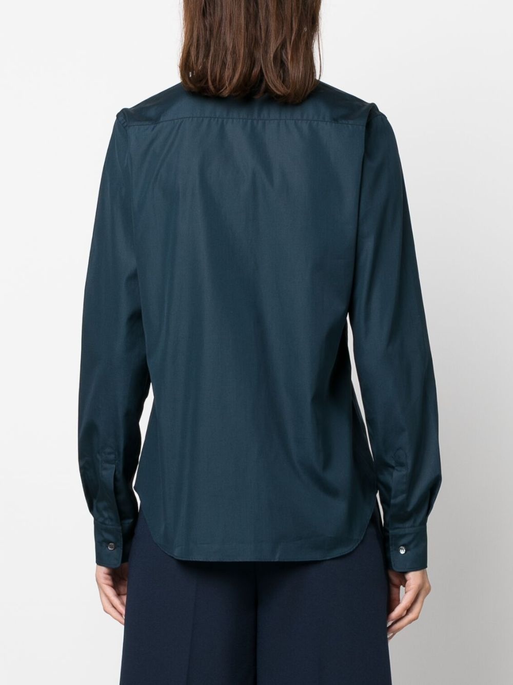 long-sleeved button-up shirt - 4