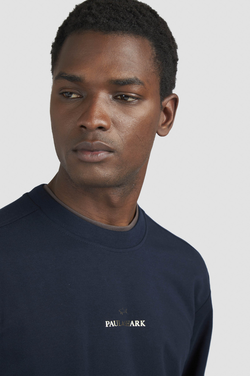 X-SOFT COTTON SWEATSHIRT WITH LOGO PRINT 4