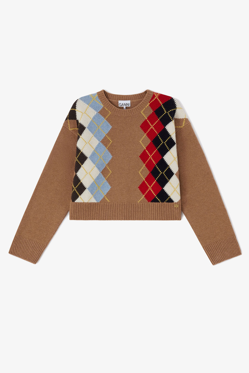 SWEATER IN ARGYLE 1