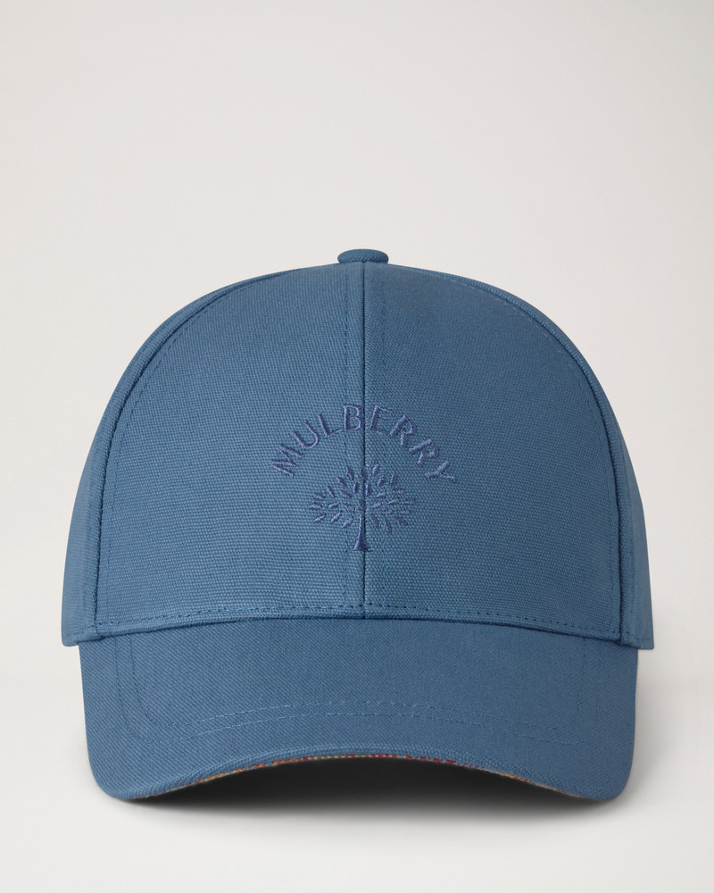 Check Lined Baseball Cap
Denim Cotton 1