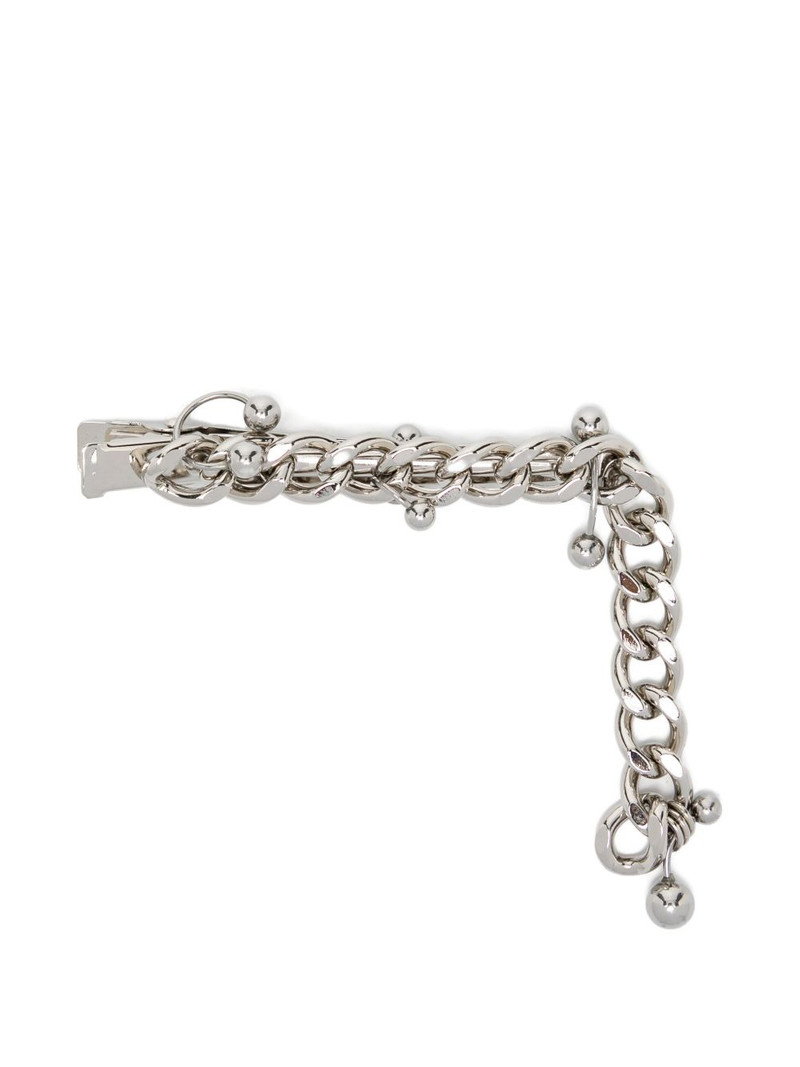 chain ball hair clip 1