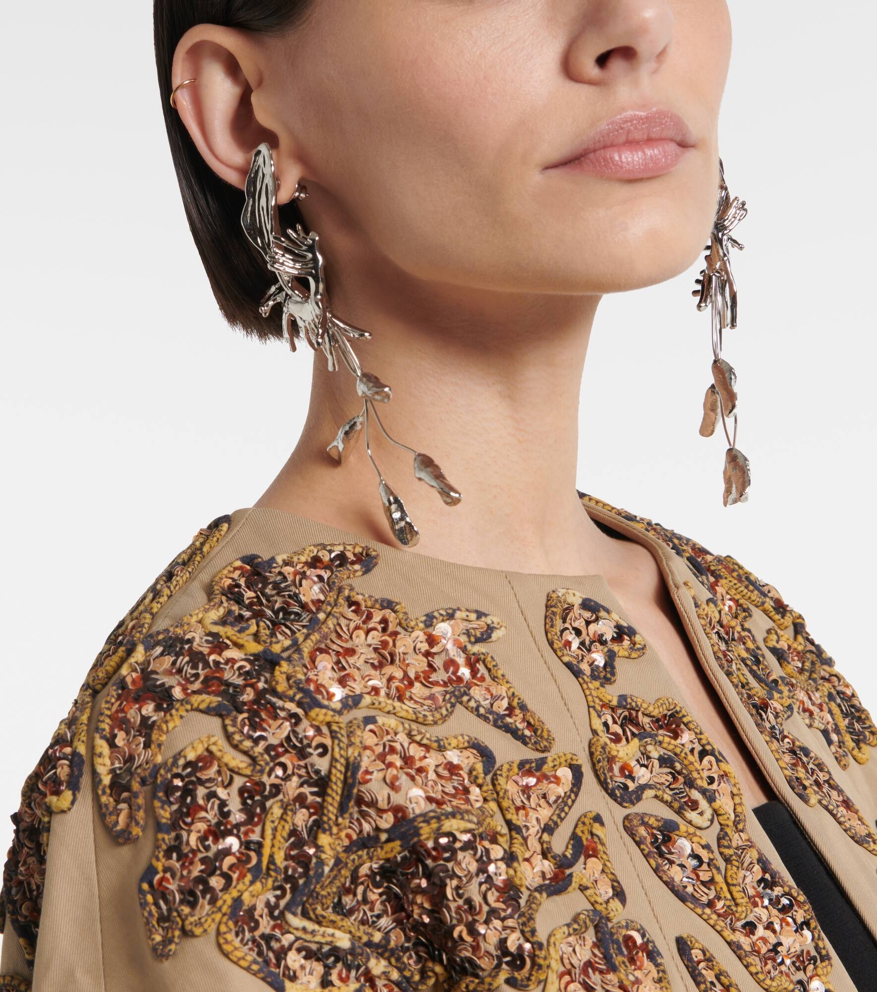 Exotic Flower earrings - 3