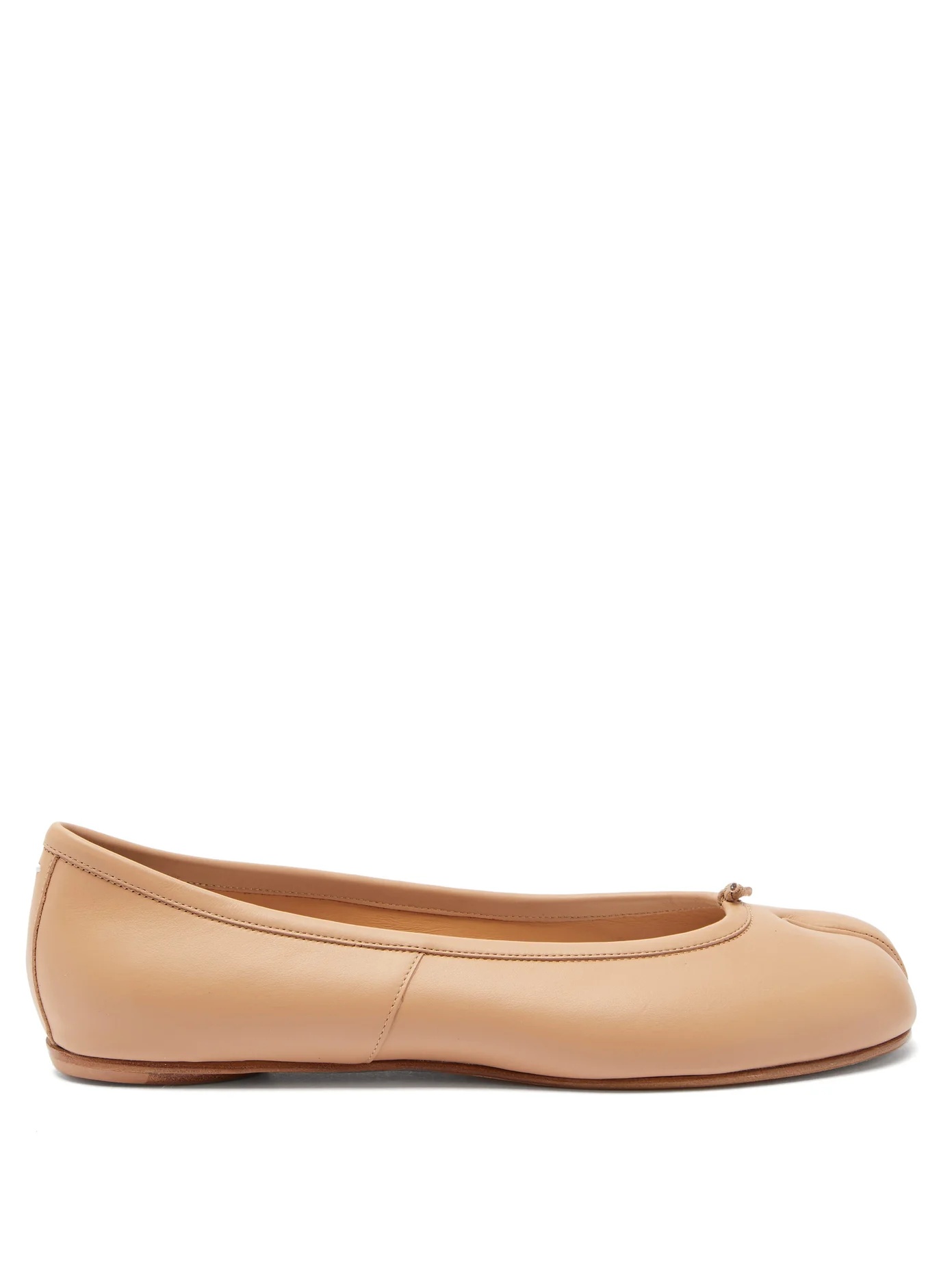 Tabi split-toe leather flats - 1