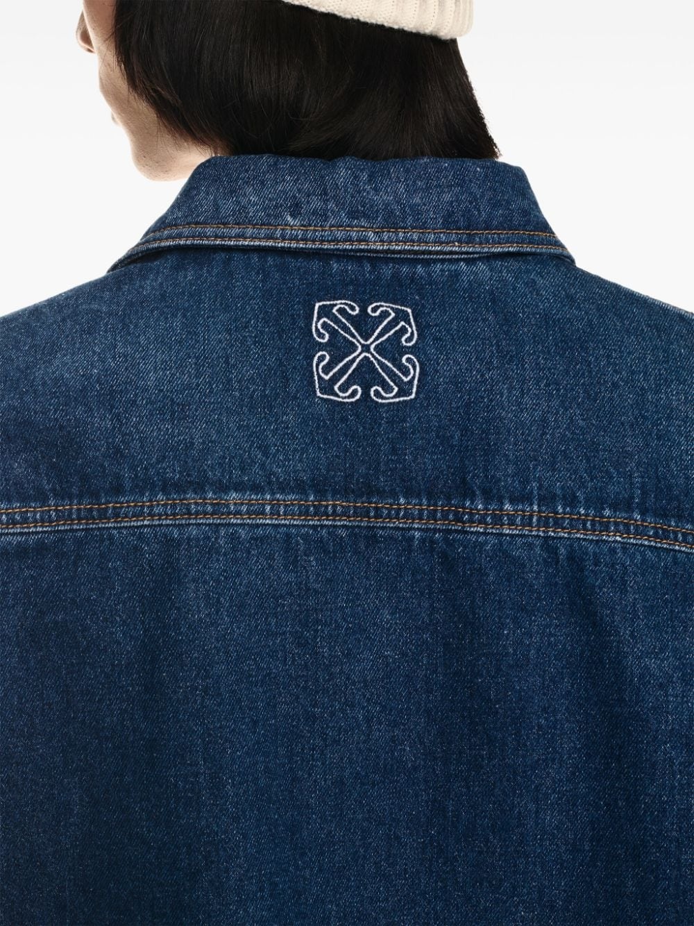 Denim over shirt - 5