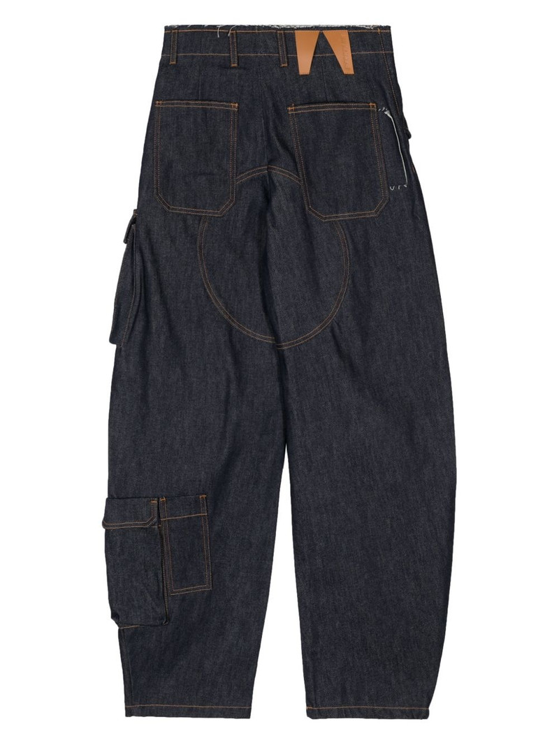 DARKPARK Rosalind tapered cargo jeans outlook