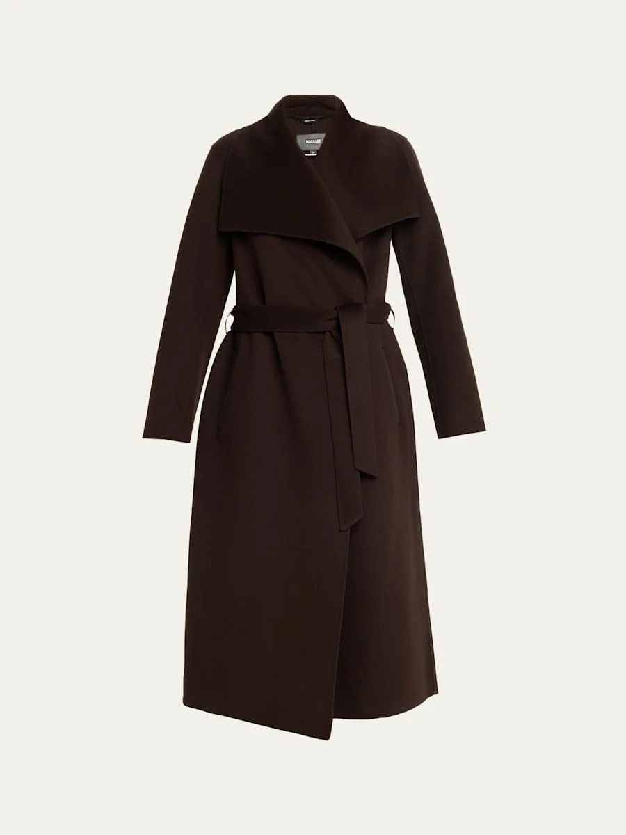 Mai-CN Wool Wrap Coat - 1