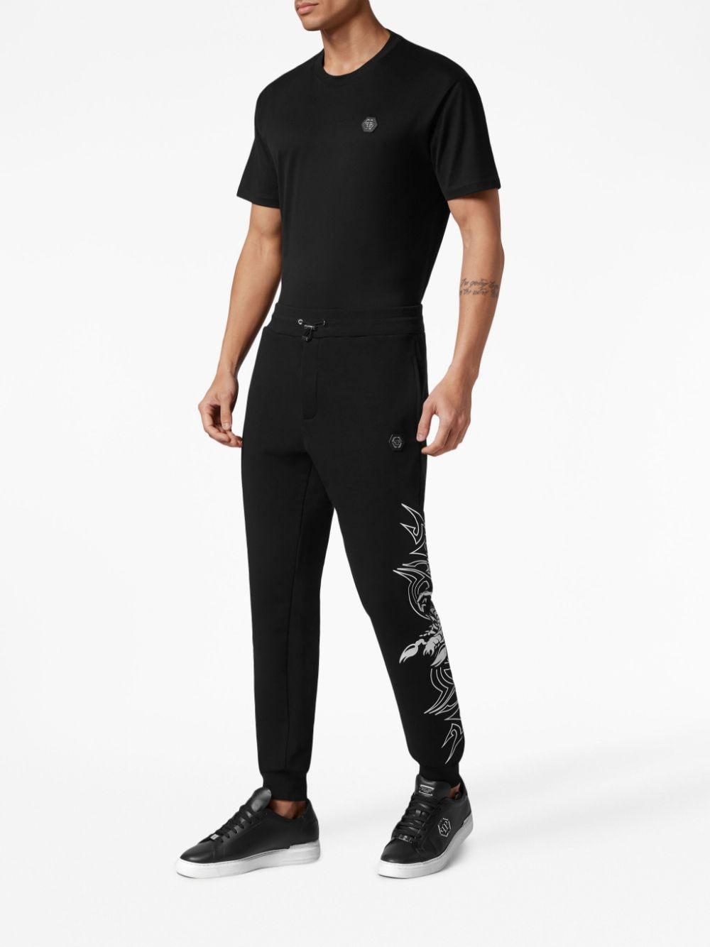 Scorpion cotton track pants - 2