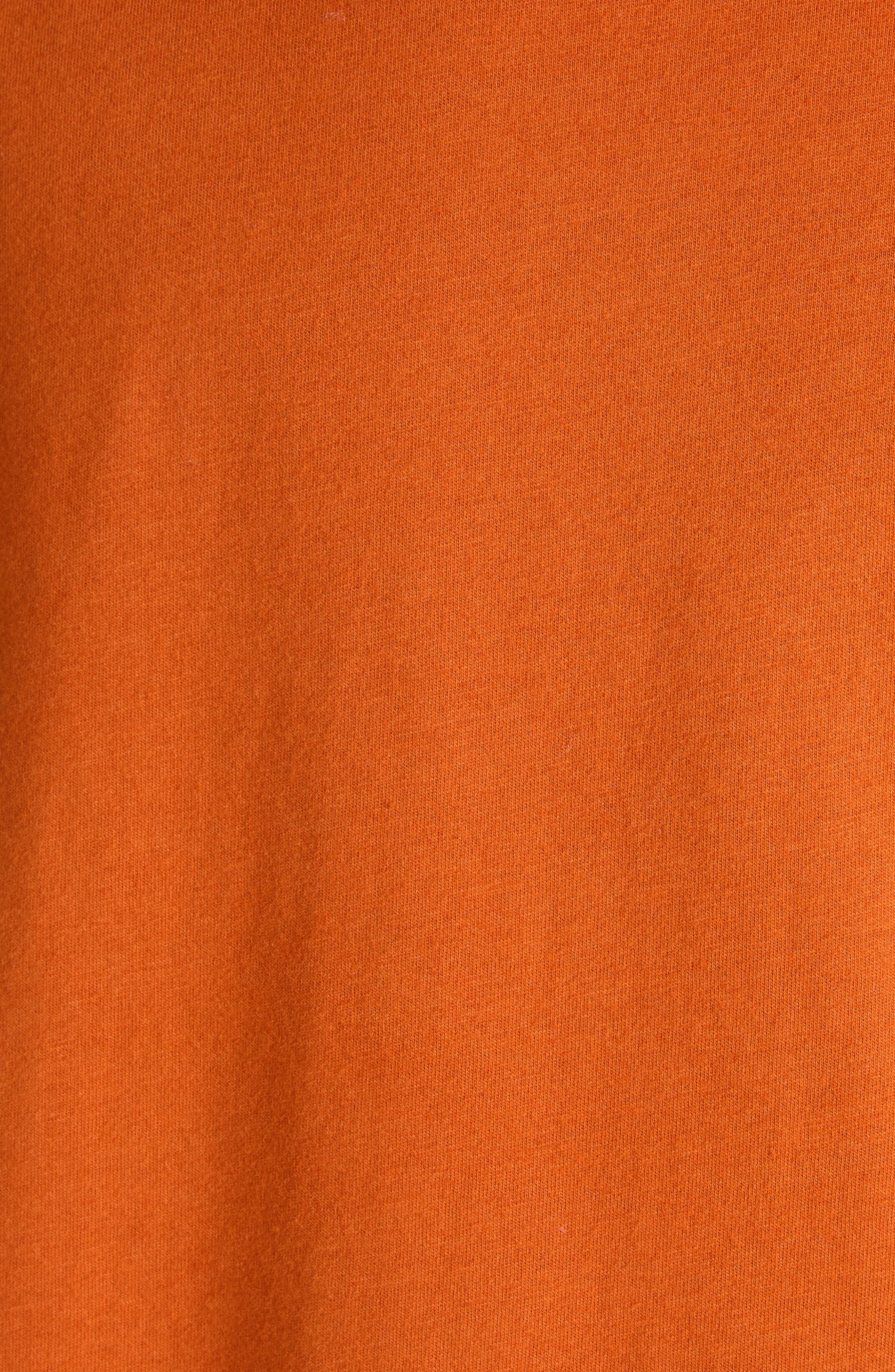 Moncler Logo Patch Cotton T-Shirt in Potters Clay at Nordstrom - 6