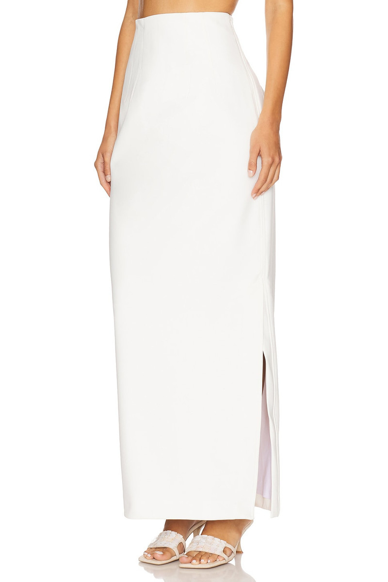 ADRIANA DEGREAS Coquille De Mer Long Skirt outlook