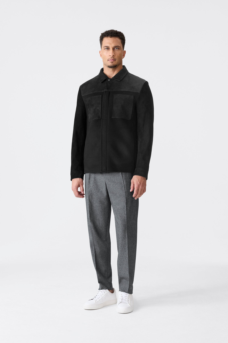 MACKAGE WYLDER Double Face Wool Shirt Jacket outlook