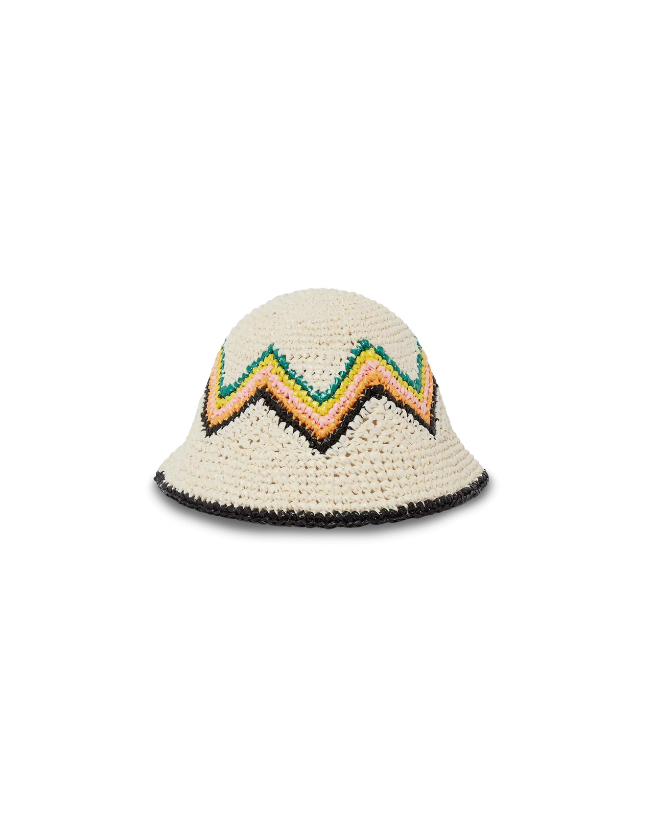 Raffia Crochet Hat - 2