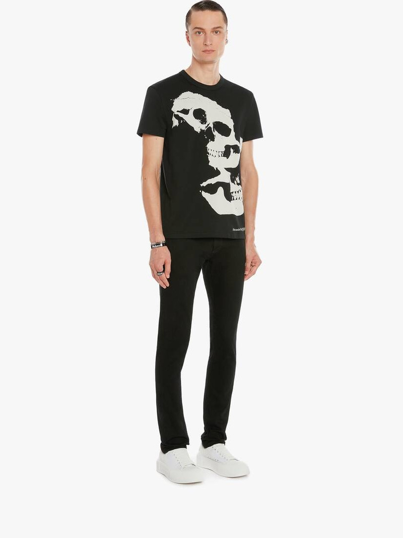 Skull Camouflage T-shirt in Black 3
