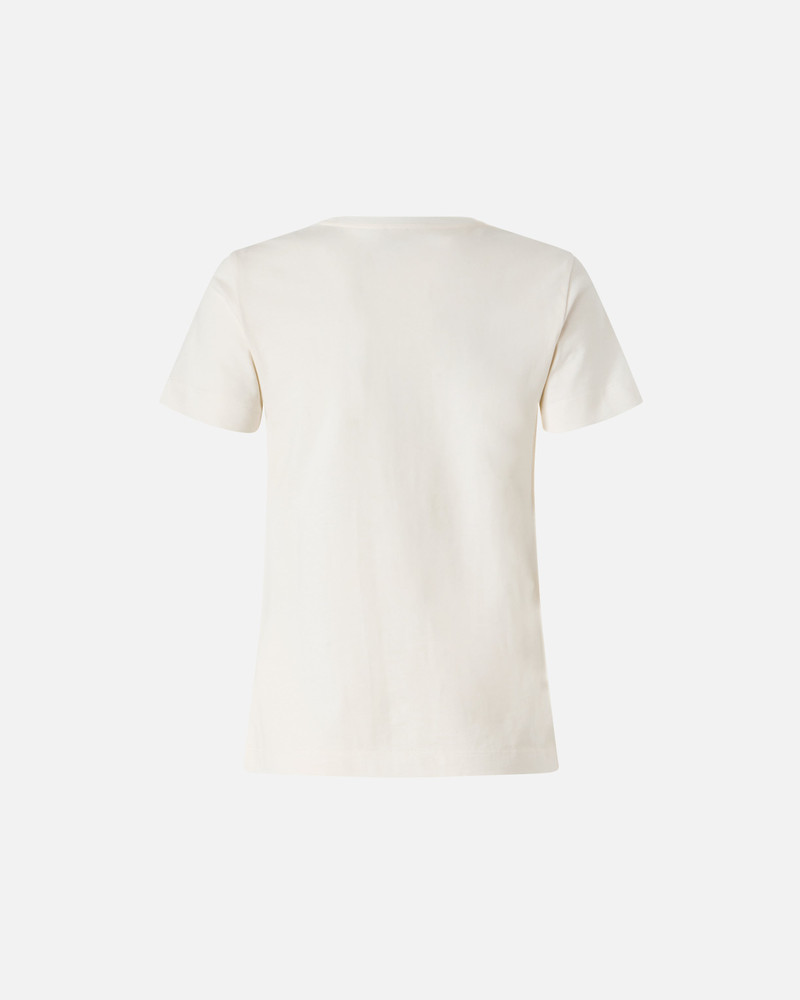 PINKO T-SHIRT WITH LOVE BIRDS LOGO outlook