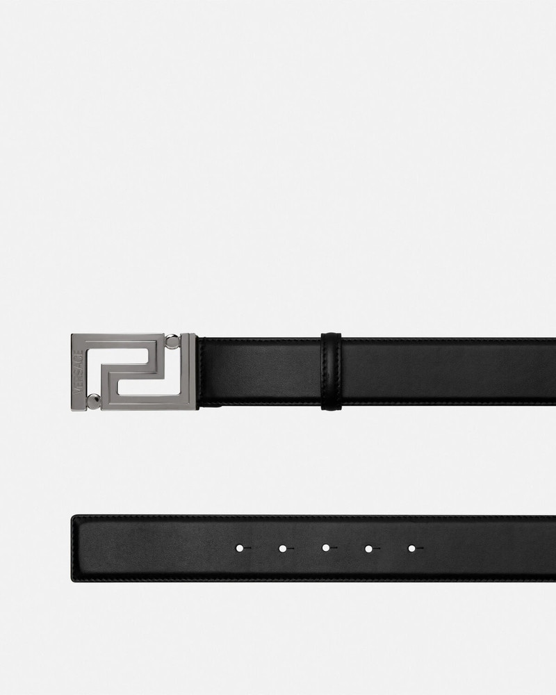 VERSACE Greca Leather Belt 4 cm outlook