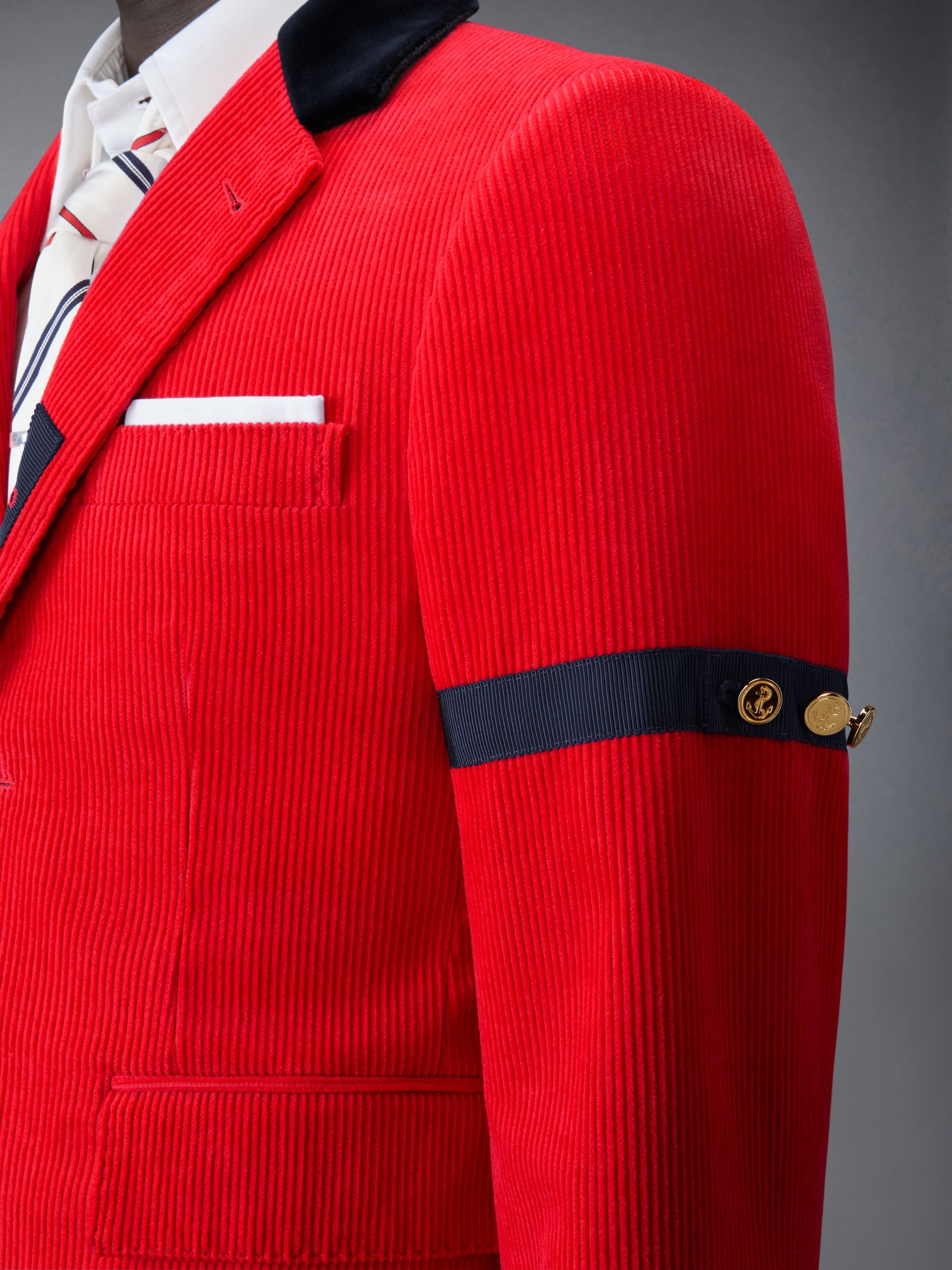 Classic Corduroy Armband Sport Coat - 4